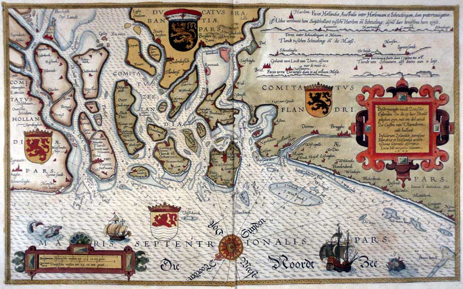 1583 Kaart Zeeusche Eijlanden